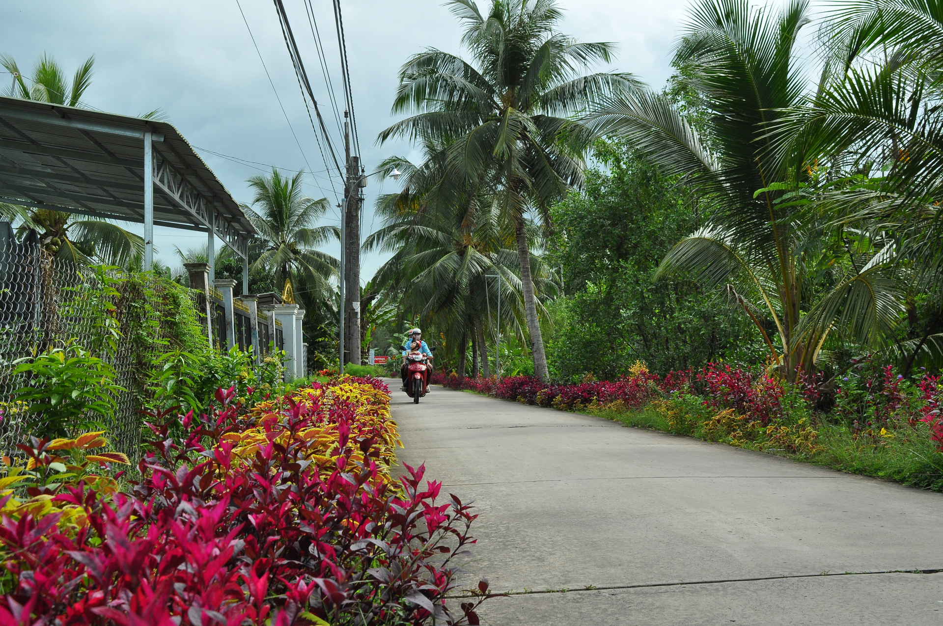 ភាពផ្លាស់ថ្មីនៅឃុំជនបទថ្មីលើកកម្ពស់ហូវថាញ់