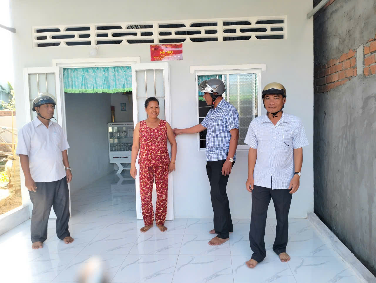 ទទួលបុណ្យចូលឆ្នាំថ្មីក្នុងផ្ទះថ្មី