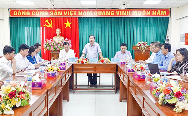 កសាងគម្រោងរៀបចំប្រព័ន្ធចាត់តាំងរដ្ឋរបស់មន្ទីរជនជាតិ និងសាសនា ក្រោយពីរួមបញ្ចូលតែមួយ រួមបញ្ចូលក្រុងកឹងធើ ខេត្តសុកត្រាំងនិងខេត្តហូវយ៉ាង