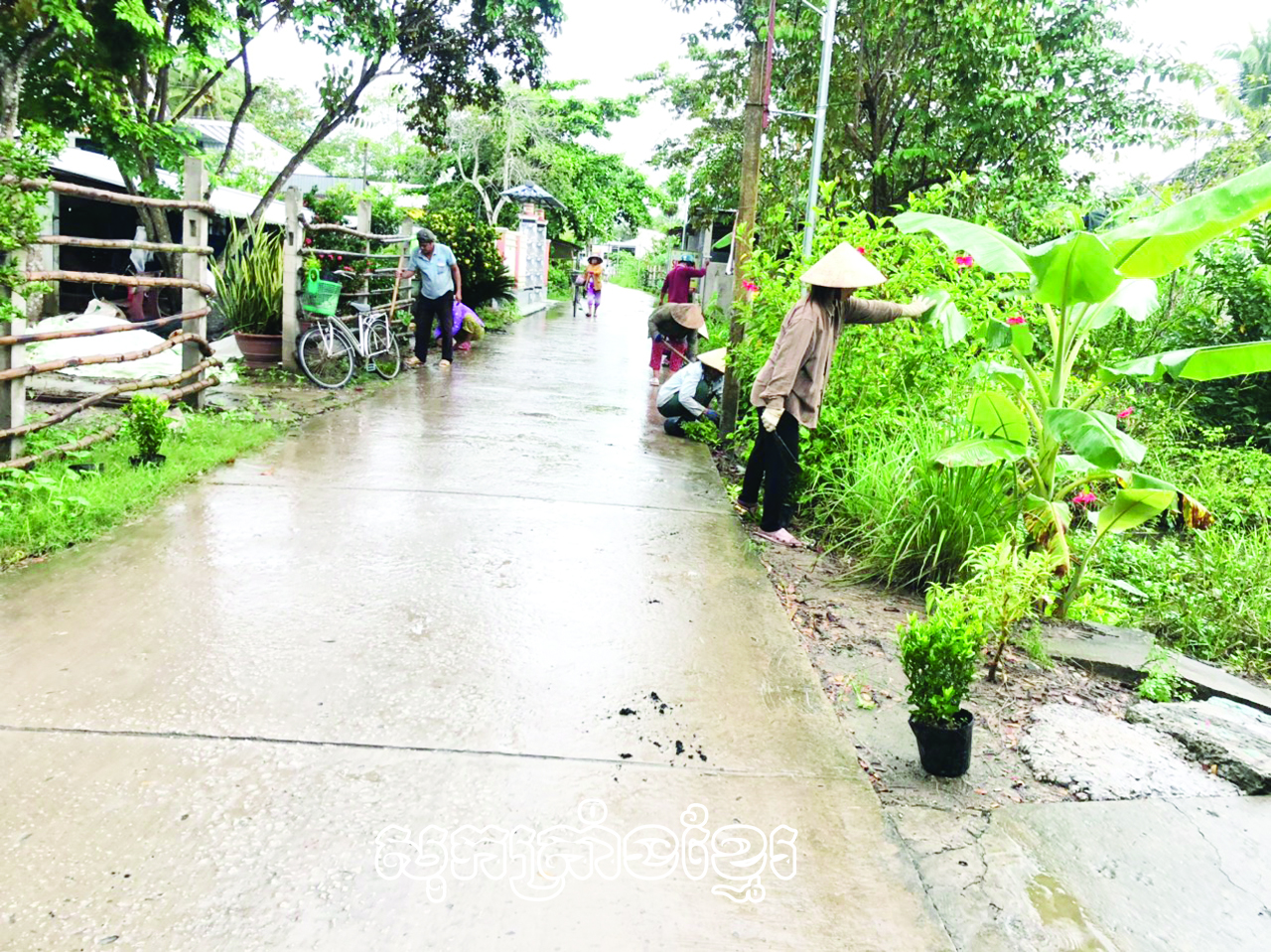 សាយភាយទម្រង់កសាងគ្រួសារគ្មាន៥យ៉ាងស្អាត៣ប្រការ